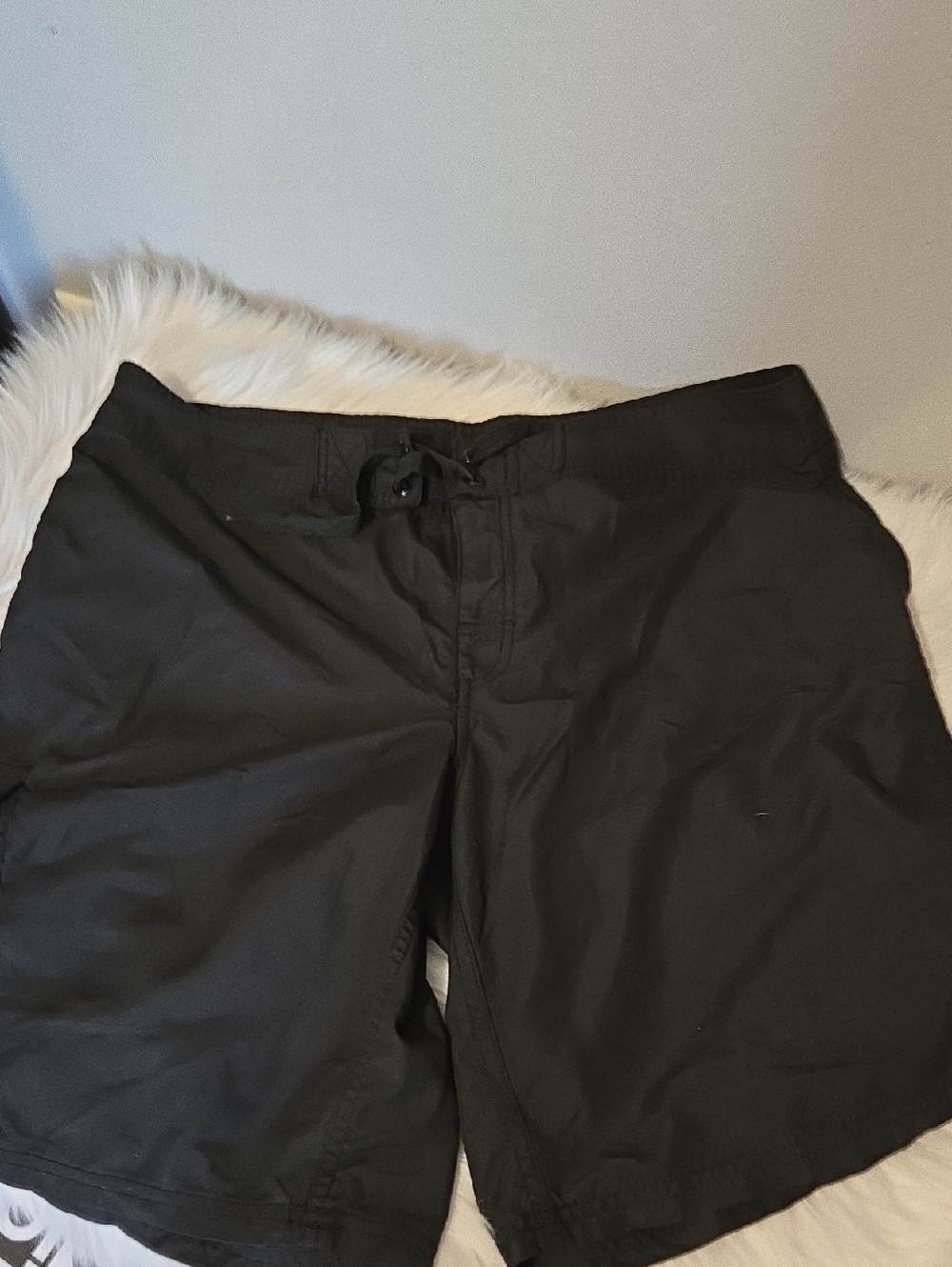 Kanu Surf Women's Black Drawstring Board Shorts